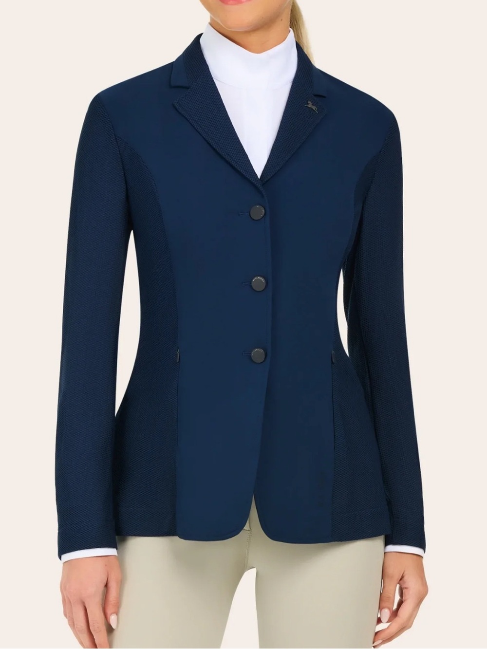 RJ Classics 2R Harmony Evo mesh Show Jacket Oxford Blue grey label coat women’s